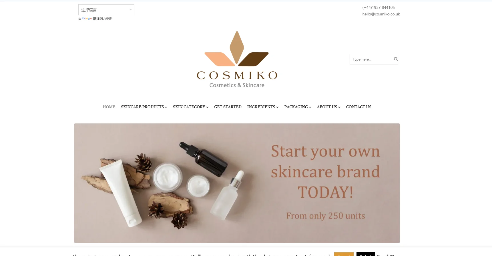 Cosmetic Manufacturers in London